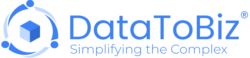 datatobiz logo blue