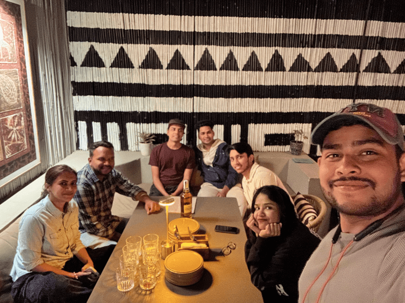 Story Behind Biz teams meetup dinner