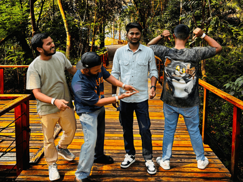 Story Behind Biz teams meetup on bridge